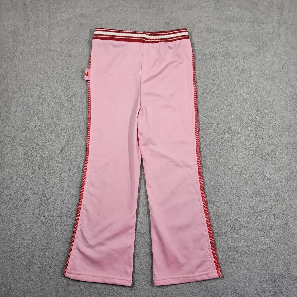 Vintage Y2K Strawberry Shortcake Tracksuit Girl 4T Jacket Pants Pink Outfit 2006